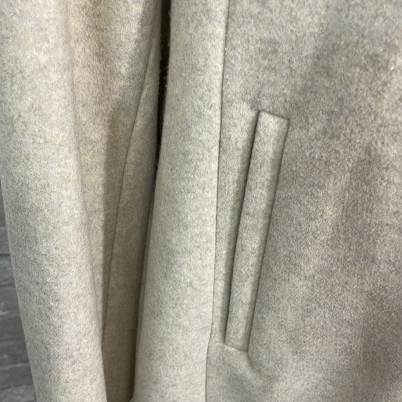 Sam Edelman Single Breasted Reefer Two Tone Coat - Picture 3 of 7